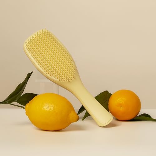 Tangle Teezer Plant-Based Ultimate Detangler Curly Hair Brush, Yellow - Image 5