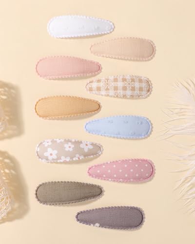 doboi Toddler Hair Clips for Girls Baby Barrettes-20PCS Pastel Neutral - Image 5