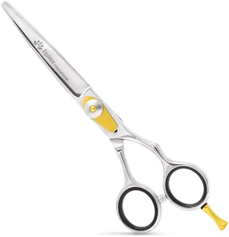 Equinox Razor Edge Series Professional Hair Scissors - 6.5” Premium Japanese Stainless Steel Hair Cutting Scissors, Hair Shears, Hair Razors for Hair Cutting, Barber Accessories & Hair Salon Supplies by EquinoxInternational