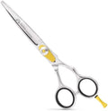 Equinox Razor Edge Series Professional Hair Scissors - 6.5” Premium Japanese Stainless Steel Hair Cutting Scissors, Hair Shears, Hair Razors for Hair Cutting, Barber Accessories & Hair Salon Supplies by EquinoxInternational