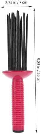 Anti Slip Curling Wand Comb for Voluminous Curls, Plastic - Image 2