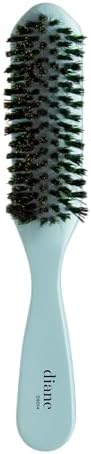 Diane Nylon Reinforced Boar Bristle Curved Smoothing Hair Brush for Women by Diane