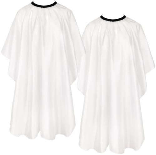 FEBSNOW 2Pcs Barber Cape, Hair Cutting Cape with Closure Snap for Adults by HOMECRAFTBEAUTYBABY