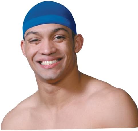 Titan Stocking Wave Cap 2PCS - Skull, Wig Cap Hair Accessories for Men and Women, Royal Blue Color by TITAN