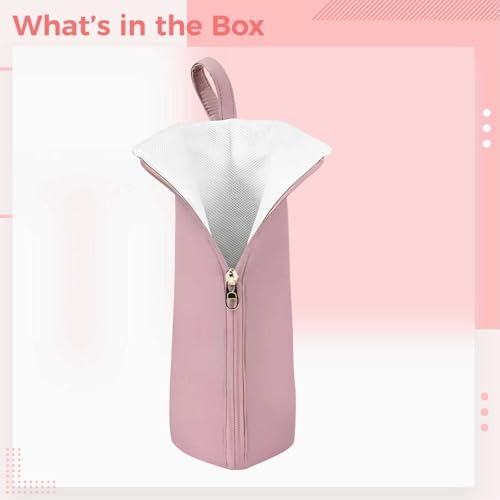 Curling Iron Travel Bag with Hanging Hook and Zipper, Heat Resistant Styling Tools Pouch, Waterproof and Dustproof Organizer for Hair Straightener, Portable Carrying Case for Travel - Image 6