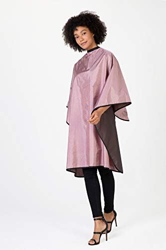 Betty Dain Reversi Reversible Coloring & Styling Cape, 50" x 60", Rose - Image 4