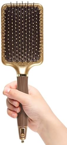 Olivia Garden Ceramic + Ion Nano Thermic Styler Hair Brush - Image 2