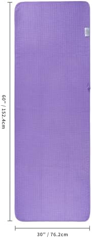POLYTE 430 GSM Poly Blend Microfiber Quick Dry Waffle Bath Towel, 30x60 in - Image 3
