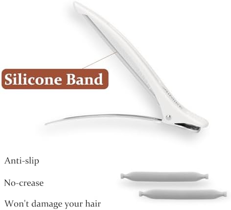 AIMIKE Hair Clips for Styling Sectioning, Barbers & Home Hair Cutting Clips - Image 3