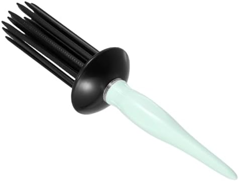 Green Plastic Curling Comb Hair Styling Tool for Defined Curly Hair by FOMIYES