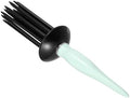 Green Plastic Curling Comb Hair Styling Tool for Defined Curly Hair by FOMIYES