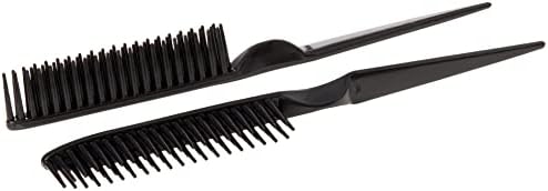 CocoBlack Naturals 3 Row Styling Comb For Detangling, Defining And Separating Curls (Black) - Image 4