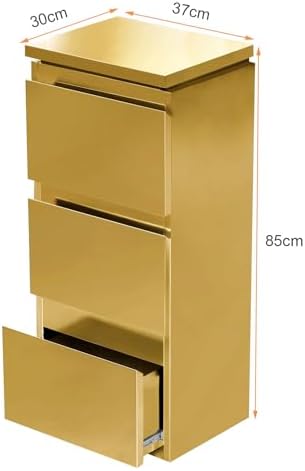 Stainless steel Beauty Salon Storage Cabinet, 3 Drawers Barber Salon Station for Hair Stylist, Barber Salon Station Styling Station Equipment, Barber Shop Beauty Spa Tattoo Tool Storage Cabinet - Image 2