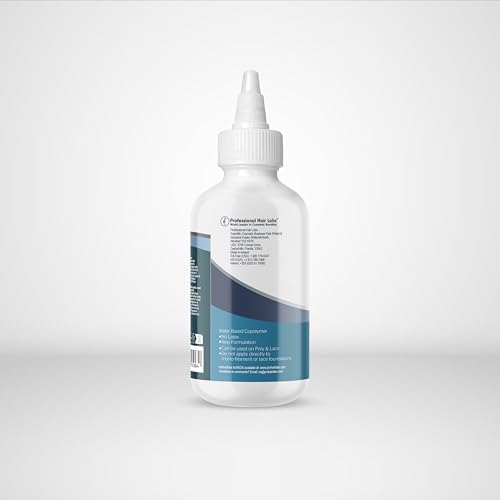 GHOSTBOND Platinum Water Resistant Wig Glue for Extreme Heat - 5oz - Hair Replacement Adhesive for Poly and Lace Wigs. Invisible Bonding Hair Glue - Strong Hold Lace Front Glue - Image 3