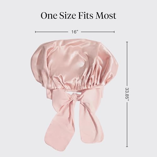 Kitsch XL Satin Bonnet for Sleeping - Blush - Image 4