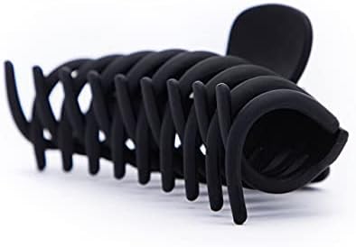 Kitsch Large Hair Clips For Women - Black & Tortoise, 2pcs - Image 7