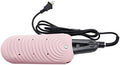 Heat Insulating Silicone Mat Pouch for Hair Styling Tools, Curling & Flat Irons Anti-Slip Travel Cover, Small Portable Straightener Pad for Curler Wands Storage, Hot Waver (Pink) by Huakaile
