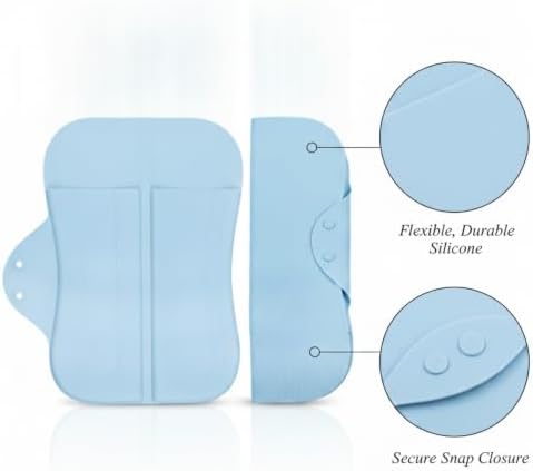 Silicone Heat Resistant Pouch for Hair Styling Tools, Travel Storage Bag for Curling Iron & Straightener, Compact Organizer Case - Image 6