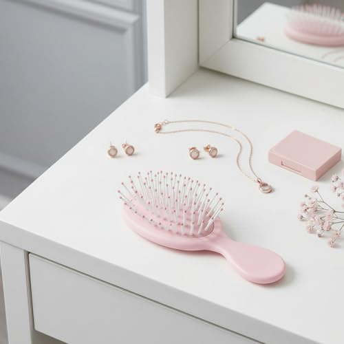 12 Pack Mini Hair Brush Bulk, Travel Hair Brush for All Hair Types - Image 6