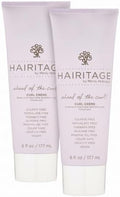 Hairitage Hydrating Jojoba Oil Curl Cream-Curly Hair-Moisturizing Anti Frizz Styling Product for High Definition Curls for Women + Men-Bounce + Shine for Fine + Thick Hair-Color Safe+Vegan(Pack of 2) by Hairitage