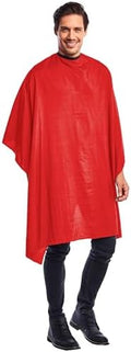 Betty Dain Crinkle Nylon Hair Cutting Cape, 54" x 60", Red by BettyDain