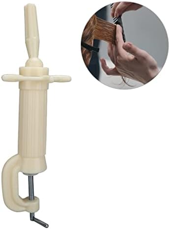 Dioche Wig Head Stand, Manikin Head Stand Holder Clamp Height Adjustable Mannequin Head Clamp Holder for Hairdressing Head Beauty Model Training Head Clamp - Image 2