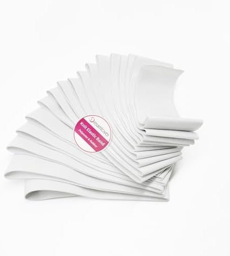 Dreamlover Elastic for Sewing, White, 2 Inch x 6 Yard by Dreamlover