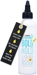 The Hair Diagram Bold Hold Liquid Gold Reloaded, Glueless Lace Gel (4oz) by TheHairDiagram%C2%AE