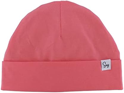 Jersey Beanie Hat for Newborn Baby Boys Girls Silky Satin Lined Hats Bonnet Toddler Infant Little Kids Beanies Caps by Sugarmelon