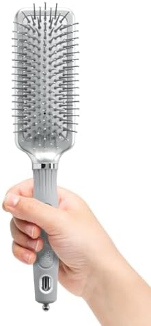 Olivia Garden Ceramic + Ion XL Pro Hair Brush - Paddle Brush for All Hair Types - Smooths and Adds Shine - Image 2