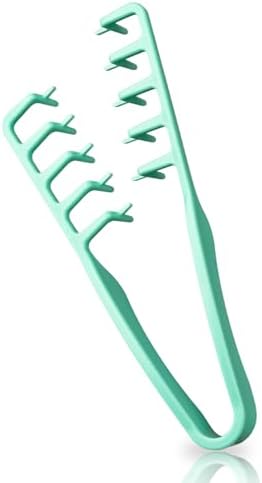 Textured Styling Comb for Men | Volumizing & Wide Tooth Comb | Fluffy Texture Styling Tool | Quad Miracle Comb for Hair Men (Blue, Large) by shimsol