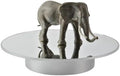 360°Motorized Rotating Display Stand, 10" Electronic Turntable 18lb Silver by SUSISANG