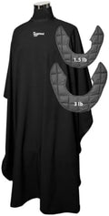 1.5 & 3lb Kids Set (Ages 3–13) – Weighted Hair Cutting Barber Capes with Elastic Collar, Waterproof Salon Capes for Added Comfort, Perfect for Barber & Hairstylist (52 x 36 in) by Unknown