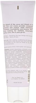 Hairitage Hydrating Jojoba Oil Curl Cream for Curly Hair - Moisturizing Anti Frizz Styling Product for High Definition Curls for Women + Men - Bounce + Shine for Fine + Thick Hair - Color Safe + Vegan - Image 2