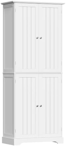 ChooChoo Bathroom Floor Cabinet with Adjustable Shelves by ChooChoo