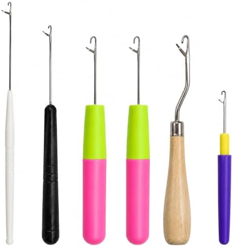 Crochet Hooks Set of 6, Multiple Hook Styles by Nalexmimeetyousweet