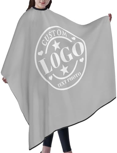 Custom Barber Cape Customized Haircut Capes Logo Text Photo Salon Hairdressing Apron for Home and Barbershop - Image 3