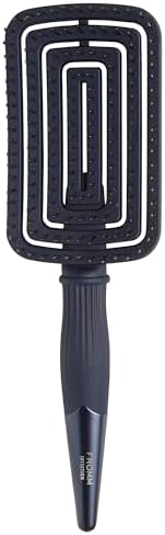 Fromm Intuition Flexer Vent Brush, Flexible Wet & Dry Detangling Hairbrush for Breaking Up Curls, Scalp Massage, & Reducing Breakage, Vented Easy to Clean Design & Ball-Tipped Pins for All Hair Types by Fromm