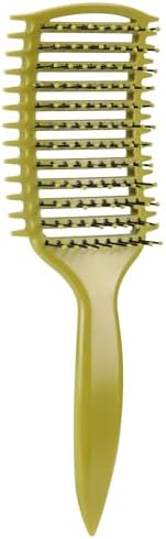 Curl Defining Brush, Vented Curly Hair Brush for Effortlessly Detangling Shaping and Defining Women's Men's Curls on All Wet or Dry Hair Types, Reduces Frizz (Matcha Green) - Image 7