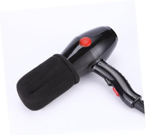 Hair Dryer Sponge Diffuser Cover, Foldable Black Attachment - Image 5