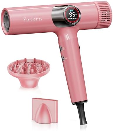 160,000 RPM Ionic Hair Dryer with Brushless Motor & LED Display by Yaskro