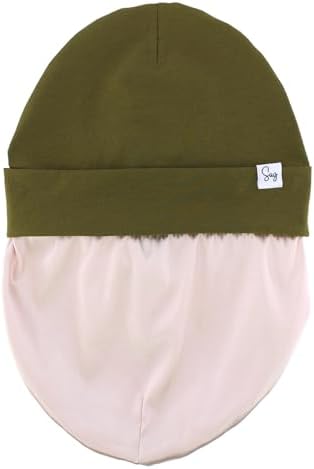Jersey Beanie Hat for Newborn Baby Boys Girls Silky Satin Lined Hats Bonnet Toddler Infant Little Kids Beanies Caps - Image 6