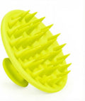 Silicone Scalp Massager Shampoo Brush, Scalp Brush for Hair Growth & Dandruff Removal, Hair Scrubber Scalp Stimulator Exfoliator Brush with Soft Bristles for Wet Dry Scalp Care (Fluorescent Green) by Meartchy