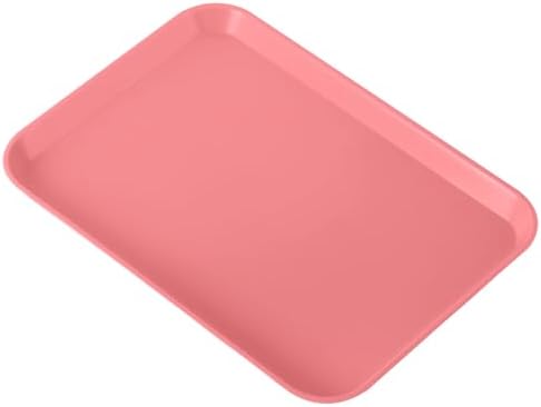 JMU Warm Red Dental Procedure Trays Flat Trays Size B 13.25" X 9.75" by JMU