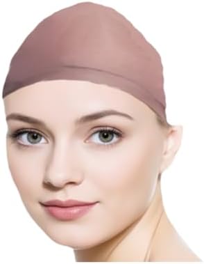 Satin lined wig cap for moisture retention,Suitable For all hair types and porosity (1Brown/1Black) 2 Pack - Image 3