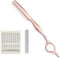 FEISIER Hair Razors for Cutting Hair, Professional Styling Texturizing Razor, Stainless Steel Thinning Razor Kit with 10 Replacement Blades, Premium Texture Cutting Razor for Salon and Home by FEISIER