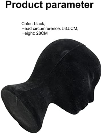 Foam Mannequin Head for Display,Wig Stand Hat Jewelry Holder - Image 6