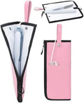 2-in-1 Heat Resistant Mat & Storage Bag with Pocket for Hair Tools by Unknown