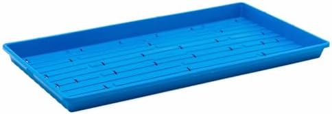 Bootstrap Farmer Extra Strength 1020 Trays, Blue, 10 Trays with Holes by BootstrapFarmer