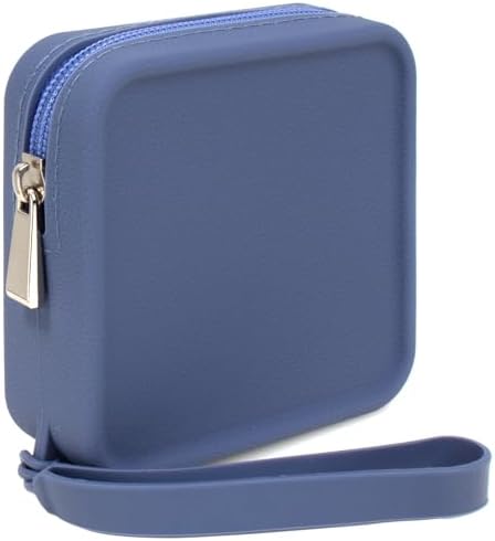 Silicone Mini Makeup Bag Pouch for Purse, Small Cosmetic Travel Bag Zipper Pouch Waterproof Cute Coin Purse Portable Makeup Storage Bag Travel Toiletry Organizers Bag for Women Girls by FFpaw